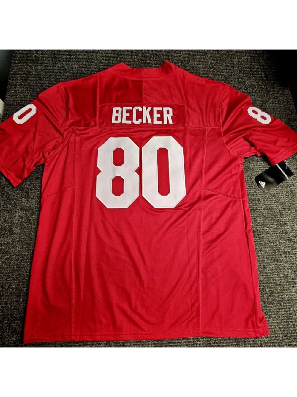 Charlie Becker Red Stitched Vapor Jersey